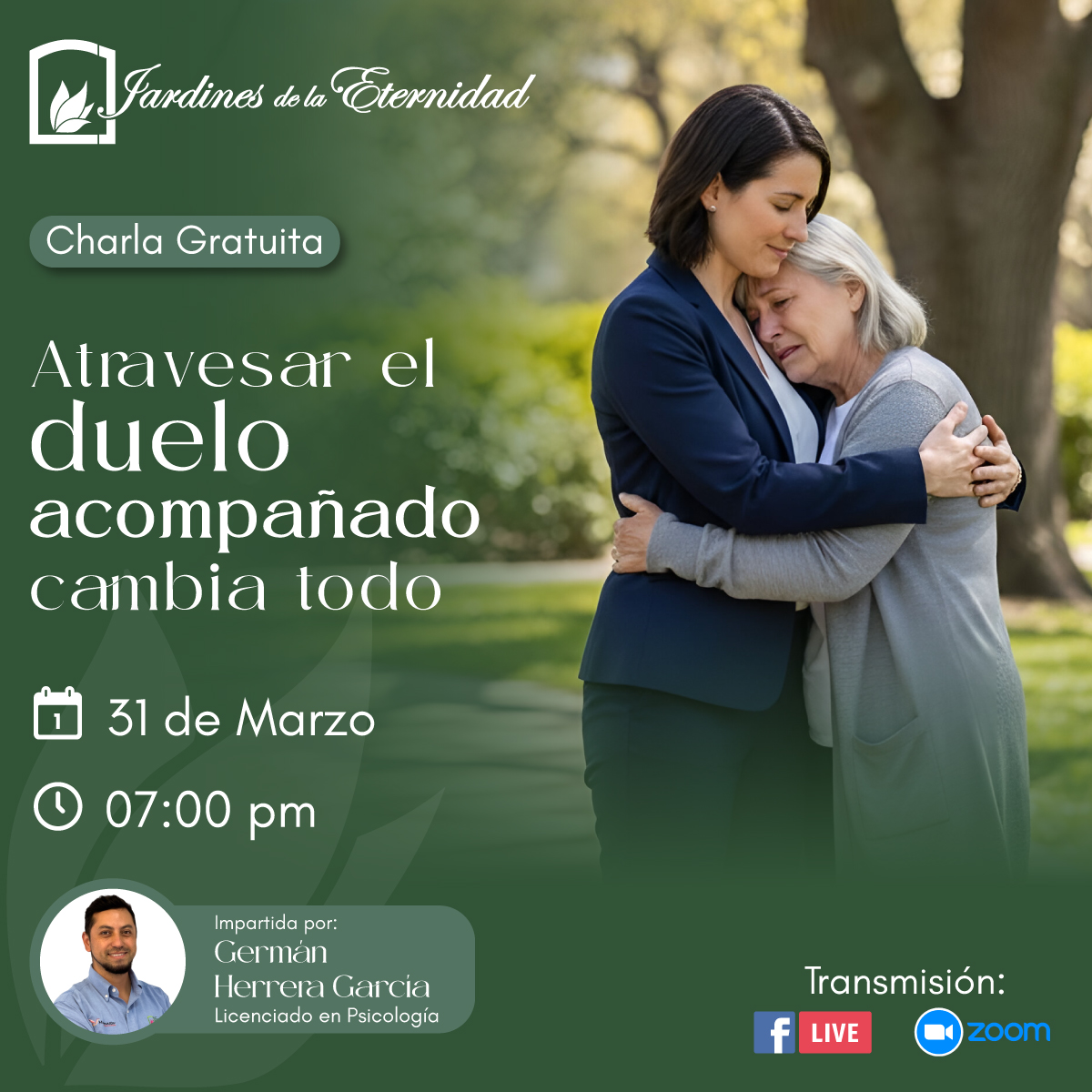 Atravesar el duelo acompañado cambia todo